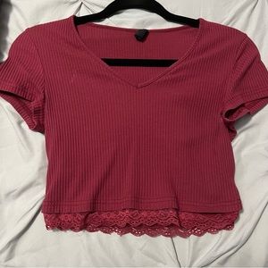 Pink/red shirt